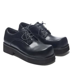 400% Oversized Men'S Derby Shoes - Black