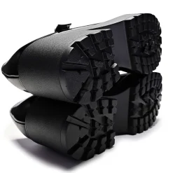 Black Chunky Platform Mary Jane Shoes