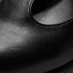 Black Chunky Platform Mary Jane Shoes