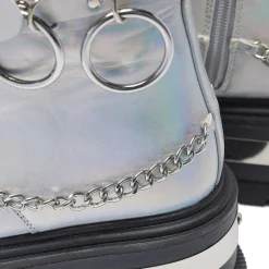 Borin Hardware Platform Boots - Silver Hologram