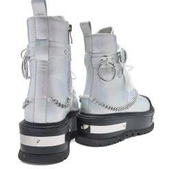 Borin Hardware Platform Boots - Silver Hologram