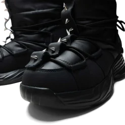 Cauldrife Demons Men'S Spiked Snow Boots - Black | Koi Footwear