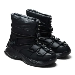 Cauldrife Demons Men'S Spiked Snow Boots - Black | Koi Footwear
