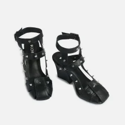 Chaos Blades Strappy Heels