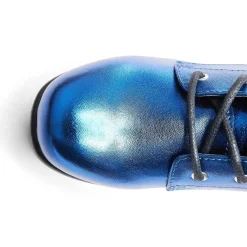 Cobalt Haze Military Platform Boots | Women'S Boots | Koi Footwear