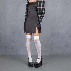 Darkbloom Black Platform Heels
