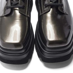 Deathwatch Trident Platform Boots - Static Grey