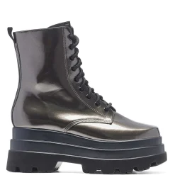 Deathwatch Trident Platform Boots - Static Grey