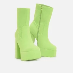 Dipsy Fluffy Platform Boots - Teletubbies X Koi