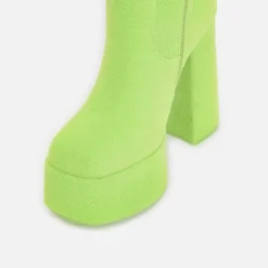 Dipsy Fluffy Platform Boots - Teletubbies X Koi