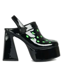 Galactic Boom Neon Alien Heels