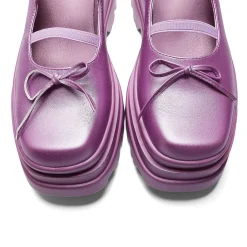 Galaxy Doll Trident Mary Janes - Purple