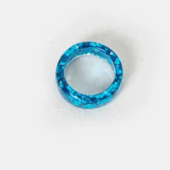 Glitterball Blue Ring