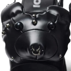 Grim Hardcore Chunky Sandals - Black