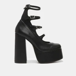 Gurren Strappy Platform Heels