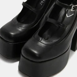 Gurren Strappy Platform Heels
