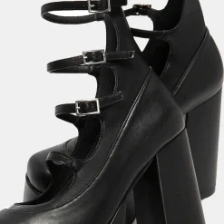 Gurren Strappy Platform Heels