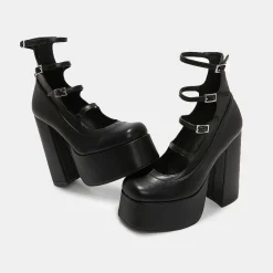 Gurren Strappy Platform Heels