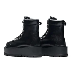 Hydra All Black Matrix Platform Boots
