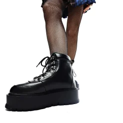 Hydra All Black Matrix Platform Boots