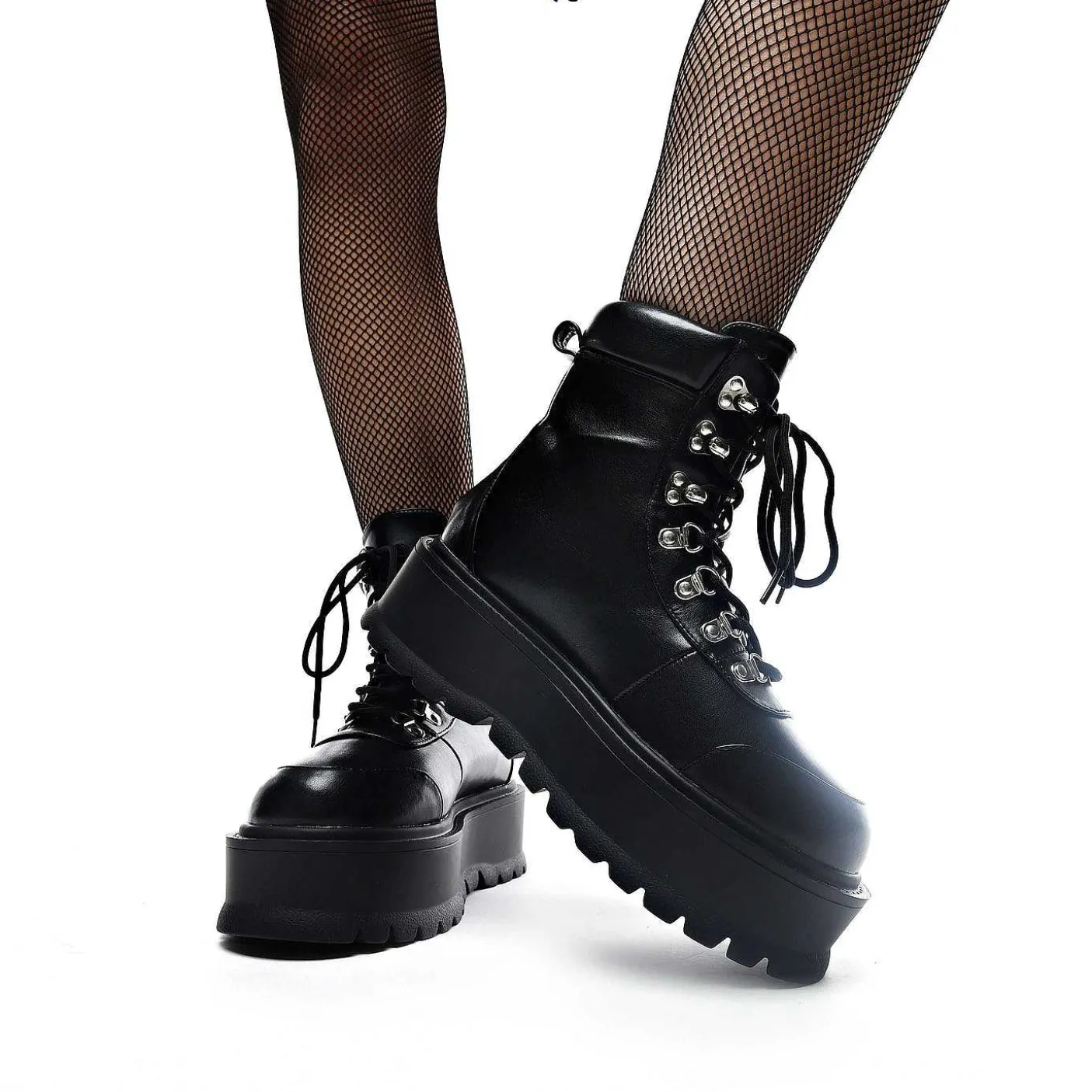 Hydra All Black Matrix Platform Boots