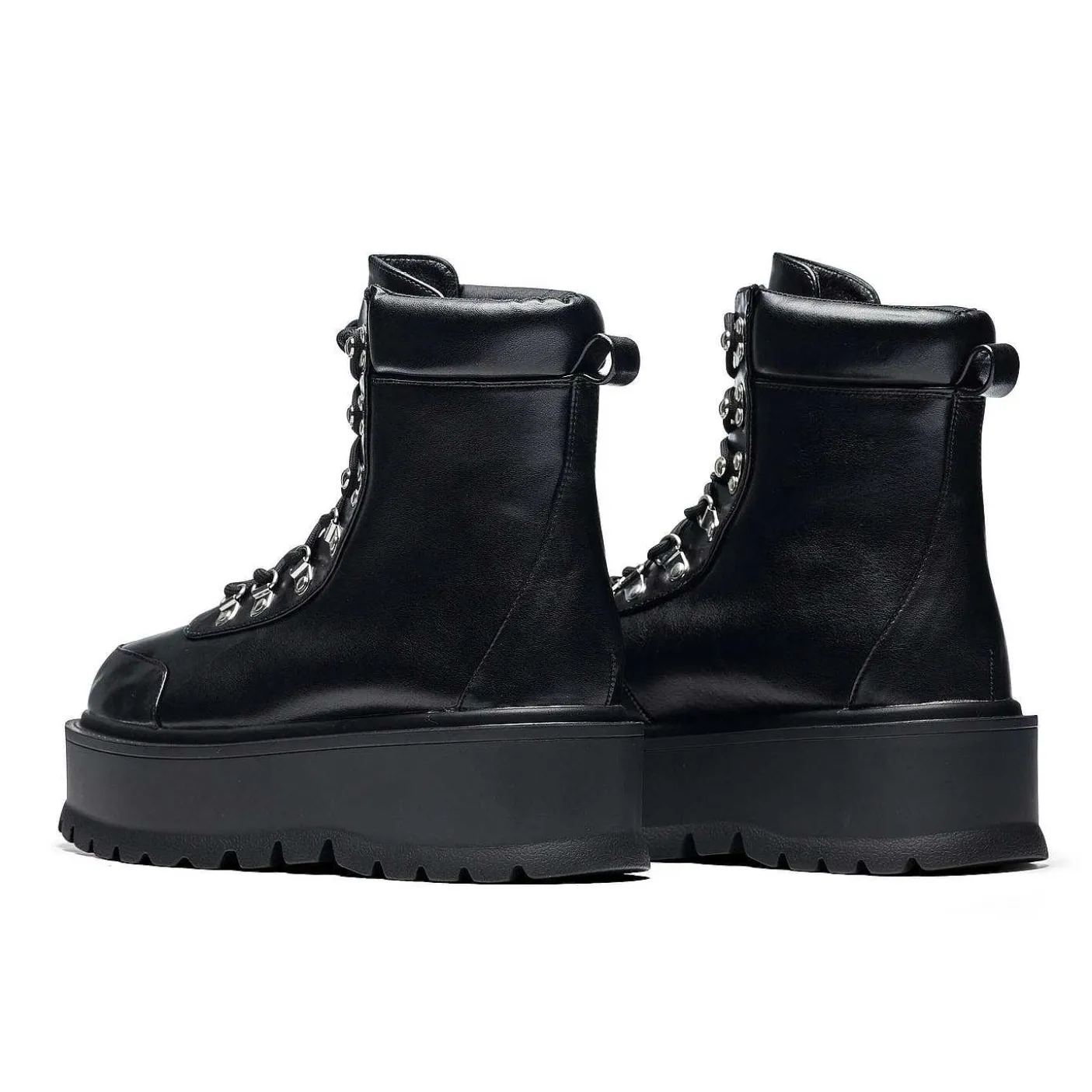 Hydra All Black Matrix Platform Boots
