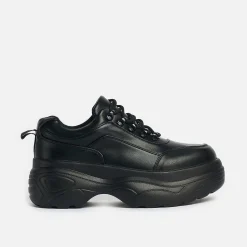 Jennie Striker Black Chunky Bubble Trainers