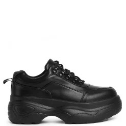 Jennie Striker Black Chunky Bubble Trainers