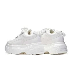 Jennie Striker White Chunky Bubble Trainers