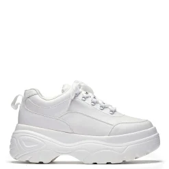 Jennie Striker White Chunky Bubble Trainers