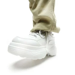 Jennie Striker White Chunky Bubble Trainers