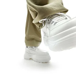 Jennie Striker White Chunky Bubble Trainers