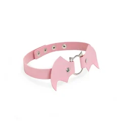 Kawaii Baby Pink Bat Choker