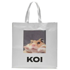 Koi Hamster Tote Bag