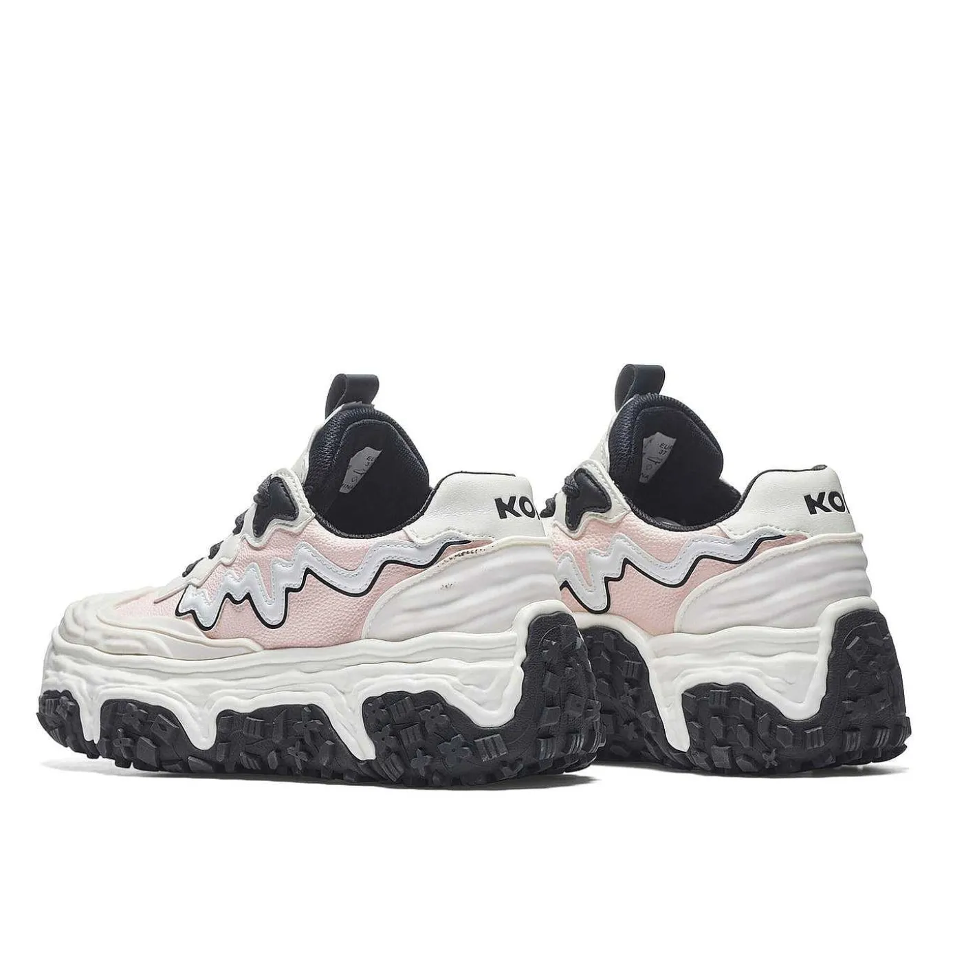 Layer Cake Chunky Trainers - White