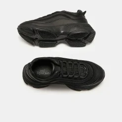 Lizzies V2 Black Extra Chunky Trainers