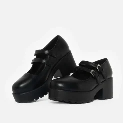 Mura Double Strap Shoes