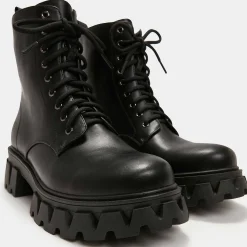 Muted Shadow Men'S Lace Up Boots