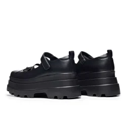 Obsidian Doll Trident Mary Janes - Black