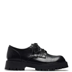 Pinemoon Men'S Black Lace Up Shoes