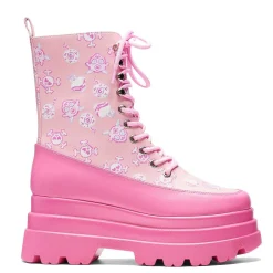 Pink Magic Yami Printed Trident Boots
