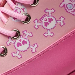 Pink Magic Yami Printed Trident Boots