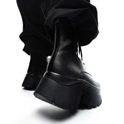 Rancor Vilun Black Lace Up Boots