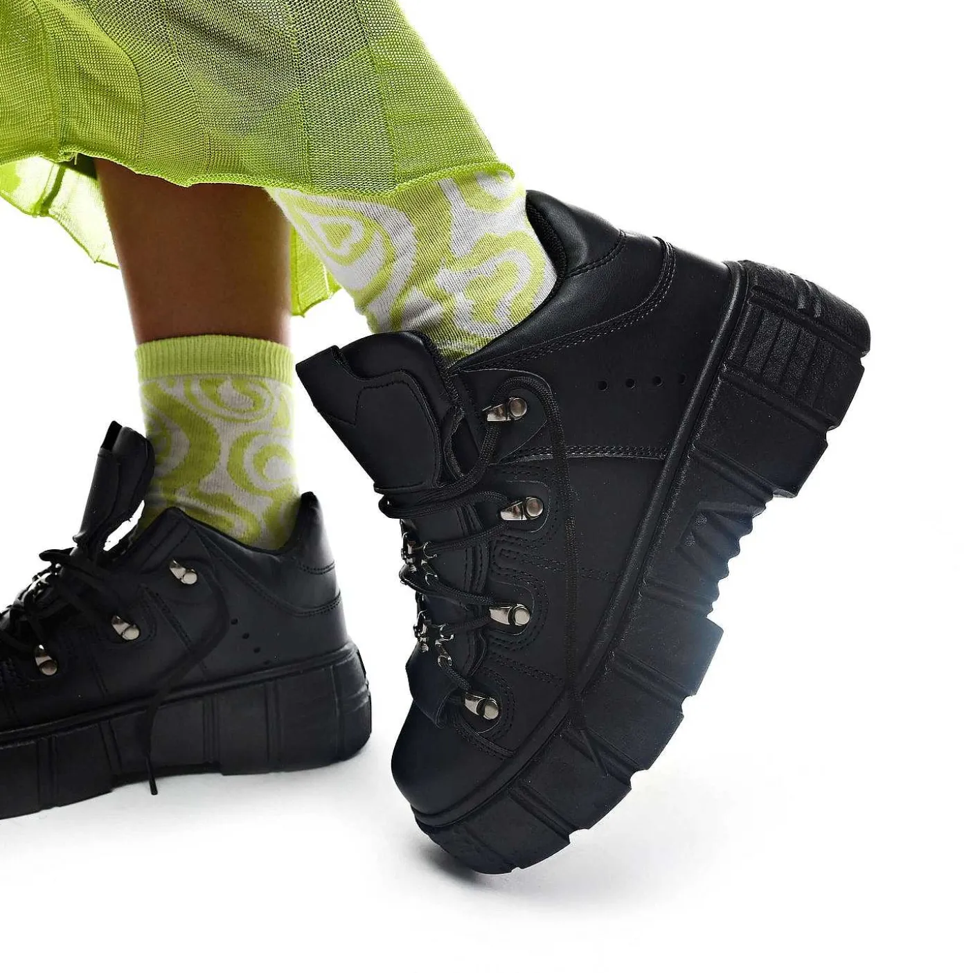 Rimo Core Chunky Black Trainers