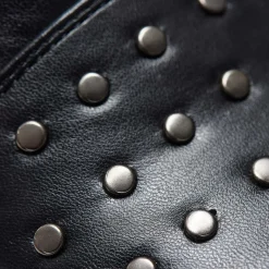 Silence Studded Trident Chelsea Boots - Black | Koi Footwear