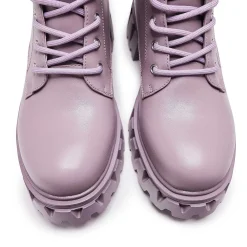 Siren Men'S Tall Lace Up Boots - Berry