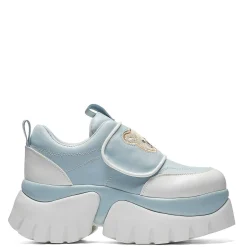 Teddy Sura Blue Vilun Platform Trainers