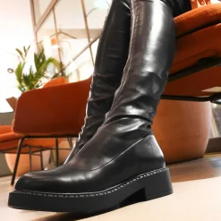 The Commander Plus Size Thigh High Boots