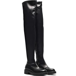 The Commander Plus Size Thigh High Boots