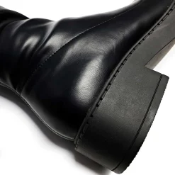 The Commander Stretch Thigh High Boots